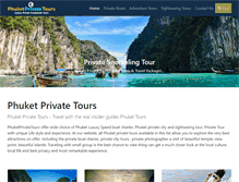 Tablet Screenshot of phuketprivatetours.com